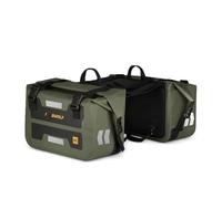 Motorcycle Saddlebag Compatible with NC750X for NC700X for NC750S for CB500X/F for CB400X/F Motorcycle Saddlebag Waterproof Bag Outdoor Large Saddle Bag(Green)