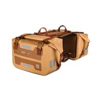 Motorcycle Saddlebag Compatible with NC750X for NC700X for NC750S for CB500X/F for CB400X/F Motorcycle Saddlebag Waterproof Bag Outdoor Large Saddle Bag(Brown)