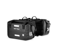 Motorcycle Saddlebag Compatible with NC750X for NC700X for NC750S for CB500X/F for CB400X/F Motorcycle Saddlebag Waterproof Bag Outdoor Large Saddle Bag(Black)