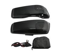 Motorcycle Saddlebag Lids 5"x7" Speaker Cutouts For Touring Road King Electra Glide 2014 2015 2016 2017 2018 2019 2020 2021 2022 2023 2024