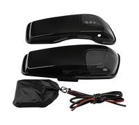 Motorcycle Saddlebag Lids 5"x7" Speaker Cutouts For Touring Road King Electra Glide 2014 2015 2016 2017 2018 2019 2020 2021 2022 2023 2024