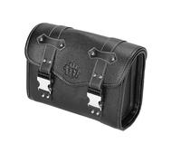 Motorcycle Saddlebag Side Bag Retro For XL883L XL1200NS Motorcycle Storage Bag Tool Bag Sissy Bar Bag Motorbike Replacement Parts(S Black)