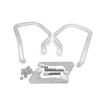 Motorcycle Saddlebag Side Box Crash Bar For BMW For R1250RT For R1250 RT 2018-2023 Engine Guard Frame Bumper Protector Bar Slider Protector(Silver Rear)