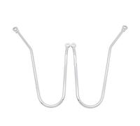 Motorcycle Saddlebag Support Bracket Side Mount for Triumph for Bonneville T120 T100 for Thruxton 1200 Street Twin/Cup 2016-2022(Chrome)