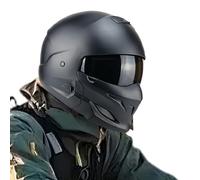 Motorcycle Safety Hat - Detachable Protection Hat for Street Bikes,Sturdy Cycling Safety, Retro Style Hard for Adult Men Women Road Racing