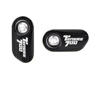 Motorcycle safety sensor cover For Tenere700 T7 World Raid Rally 2019-2024 Motorcycle Front Rear Wheel ABS Sensor Protector Guard(2 Black)