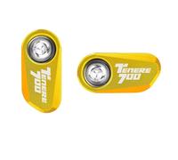 Motorcycle safety sensor cover For Tenere700 T7 World Raid Rally 2019-2024 Motorcycle Front Rear Wheel ABS Sensor Protector Guard(2 Gold)