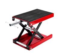 Motorcycle Scissor Jack Lift, 500KG Heavy Duty Motorbike Motorcycle Table Bench Workshop Scissor Lift Jack Stand Paddock, Height Adjustable Range 8.5cm to 34cm