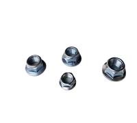 Motorcycle Scooter Axle Lock Nut Set M10 M12 M14 M16 Metal Hexagon Self-Locking(M14(1PCS))