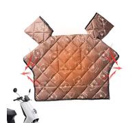 Motorcycle Scooter Blanket, Winter Motorcycle Leg Cover, Motorcycle Warm Accessories Windproof, Scooter Apron Blanket, Warm Leg Cover for Adult Motorcycles, Coffee Bear, M