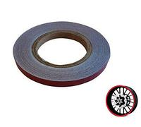 Motorcycle Scooter Moped ATV Quad Bike Car Van Red Wheel tyre Alloy Rim Sticker Decal Strip 7mm x 600cm for All Rims