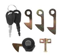 Motorcycle Scooter Tail Trunk Lock Set Zinc Alloy Black