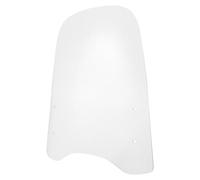 Motorcycle Scooter Windshield PC Curved Surface Universal | High Definition, Additional Wind and Rain Protection, Reduced Resistance, Shatterproof PC Sheet, Curved Profile