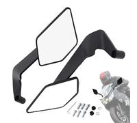 Motorcycle Scooter Wing Mirror - Rear Mirror | 2 Pcs Rear Scooter Mirror | Spoiler Cycling Accessories Spoiler Spinning Reflector for Vehicles Outdoor Adventure Mountain Mountain