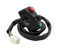 Motorcycle Scooters ATV Far Near Light Button Switch Horn Turn Signals Indicator Switch For Kawasaki Handlebar Headlight On/Off