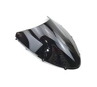 Motorcycle Screen Extension Fit For 848 1098 1198 1098s 1198s Windscreen Deflectors Black Clear Double Bubble Windshield Windshield Visor Wind(Black)