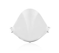 Motorcycle Screen Extension For Apulia For RSV4 2021-2025 Motorcycle Front Windshield Windscreen Heightened Wind Deflectors Wind Screen Wind Deflector(White)