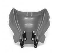 Motorcycle Screen Extension For MT-07 2021 2022 2023 2024 Motorcycle Windshield WindScreen Screen Windshield Rearview Mirrors Wind Wing Windscreen Deflector(Smoky gray)