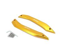 Motorcycle Screen Windscreen Windshield Cover Guard Kit For Y&amaha XMAX X-MAX125 X-MAX250 X-MAX300 X-MAX400 2017-2021 Windshield Windscreen Wind Deflector(Gold)