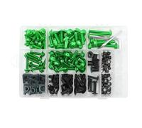 Motorcycle Screw 195PCS/Set General Parts Motorcycle Windscreen Mudguards Screws Fairing Bolts Screws Kit Nut Clips Colorful Fasteners