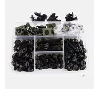 Motorcycle Screw Compatible With For GPz1100 For ZX1100E 1994 1995 1996 195PCS Motorcycle Bodywork Complete Fairing Screw Nuts Kit