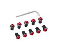 Motorcycle Screw Compatible With Suzuki For GSXR 600 750 1000 5mm 10PCS Motorcycle Windscreen Windshield Bolts Screws Nut Fastener Motorbike Fairing For Bolt Kit