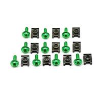 Motorcycle Screw parts 6mm Motorcycle CNC Fairing Body Work Bolts Screws 10 Pcs For H-ONDA ST1300A ST1300 A ST 1300A 1300 A 2003-2007 2004 2005 2006 For Y-AMAHA Tmax(Green)