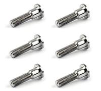 Motorcycle Screw parts 6pcs/12pcs Titanium M8 X 33mm For Suzuki GSXR All Years Model Disc Brake Bolt Motorcycle Parts Screws(6 PCS)