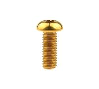 Motorcycle Screw parts For Ducati Multistrada 1200 Brake Disc Fixing Screw Titanium Bolt M8X20mm(Gold)