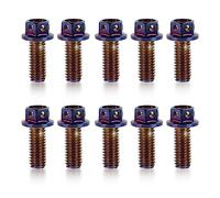 Motorcycle Screw parts For Y-AMAHA SMAX155 SMAX 155 BWS R Cygnus SR SRV SRX 125 500 Universal Motorcycles 10Pcs M6*10 M6*15 M6*25 M6*30 M6*35 M6*40 Engine Screw(M6X15)