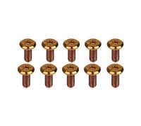 Motorcycle Screw parts For Y-AMAHA XMAX 125 250 300 400 MBK XMAX125 Universal Motorcycles 10Pcs M8*10 M8*20 M6*10 M6*15 M6*25 M6*30 M6*35 M6*40 Engine Screw(M8X20 Gold C)