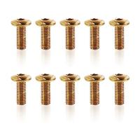 Motorcycle Screw parts For Y-AMAHA XMAX 125 250 300 400 MBK XMAX125 Universal Motorcycles 10Pcs M8*10 M8*20 M6*10 M6*15 M6*25 M6*30 M6*35 M6*40 Engine Screw(M8X20 Gold A)