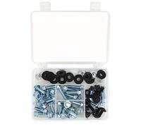 Motorcycle Screw parts For Y-AMAHA YZ250F YZ400F YZ426F YZ450F YZ250 F YZ400 YZ YZF 80 85 125 Motorcycle Body Bolt Kit Complete Fairing Screws Side Covering Bolts(Silver)