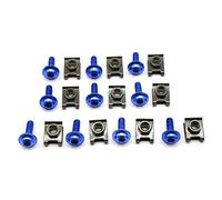 Motorcycle Screw parts Motorcycle Fairing Body Work Bolts Screws For H-ONDA CBR954RR CBR600RR CBR900RR CBR929RR CBR1000RR/FIREBLADE(Blue)