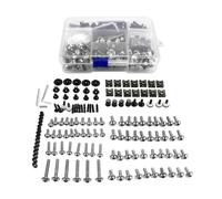 Motorcycle Screws and Bolts Compatible With BMW For S1000RR F800GS C600 Universal Motorcycle Cnc Aluminum Fairing Bolt Screw Fastener(Silver)