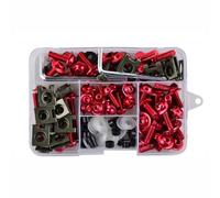 Motorcycle screws Compatible With Suzuki For RM65 RM80 RM85 RM100 RM125 RM250 Motorcycle Fairing For Bolt Body Screw Nut Kits Motorbike Bolts Nuts Kit