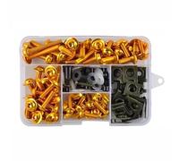 Motorcycle screws Compatible With Suzuki For RM65 RM80 RM85 RM100 RM125 RM250 Motorcycle Fairing For Bolt Body Screw Nut Kits Motorbike Bolts Nuts Kit