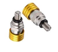 Motorcycle screws Compatible With YZ250FX 2015 For YZ426F 2002 For WR426F 2001 2002 Motorcycle Screws Fork Air Bleeder Valve Screw Kit(Yellow)