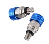 Motorcycle screws Compatible With YZ250FX 2015 For YZ426F 2002 For WR426F 2001 2002 Motorcycle Screws Fork Air Bleeder Valve Screw Kit(Blue)