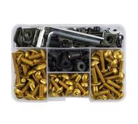 Motorcycle screws For Daytona 675 2006 20007 2008 2009 2010 2011 2012 For Daytona 955i 1999-2006 190pcs Motorcycle Bodywork Screws Fairing Bolts Kit