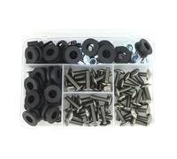 Motorcycle screws For Ninja For ZX-7R 1989 1990 1991 1992 1993 1994 1995 Motorbike Complete Full Fairing Bolts Kit For Speed Nuts Motorcycle Side Covering Screws