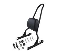 Motorcycle Seat backrest Detachables Tall Sissy Bar Passenger Backrest Fit For Softail Cross Bones FLSTSB CVO Convertible FLSTSE Custom FXSTC FXST