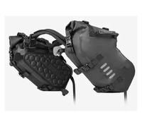 Motorcycle Seat Bag Universal Fit Motorcycle Pannier Side Bag Waterproof 18L/28L/48L Large Capacity 2 Pcs Motor Motorbike Saddle Bags(Black-18l(9l-2 Pcs))