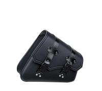 Motorcycle Seat Bag Universal Motorcycle Saddle Bags PU Leather Tool Bag W/Water Bottle Holder Cafe Racer Luggage Bag Waterproof For Cruiser Custom Tank Bag(1piece Right)