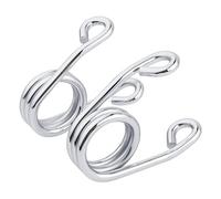 Motorcycle seat Chrome 2'' Scissor Type Solo Seat Springs Fit for Harley Chopper Bobber Custom