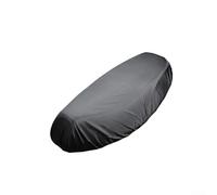 Motorcycle Seat Cover for Rain Protection - Waterproof 210D Oxford Cloth Saddle Cover with Drawstring Closure, Fits M/L/XL/XXL Motorbike Seats, Black(M)