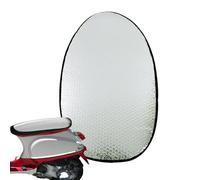 Motorcycle Seat Cover | Sun Reflective Mat Aluminum Foil Shield, Waterproof Heat Insulation Foldable Motorbike Sunshade Cushion for Motorcycle, Moped Scooter