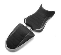 Motorcycle Seat Covers For Kawasaki For Ninja 1000 SX 2022 2023 2024 Motorcycle Completes Front Rider Rear Passenger Solo Seat Cowl Cushion Pad(A Set-grey)