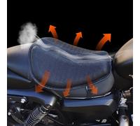 Motorcycle Seat Cushion,3D Honeycomb Comfort Mesh Air Motorcycle Seat Cushion,Universal Nonslip Motorbike Seat Cushion,Shock Absorption& Breathable Motorcycle Gel Seat Pad,Butt Protector for Long Ride