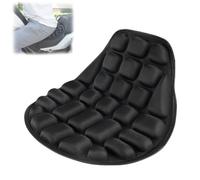 Motorcycle Seat Cushion for BMW R nineT Urban G/S 2017-2020 | 3D honeycomb air-cell padding & EVA core. Shock-absorbing, non-slip motorbike saddle cover for cool, pain-free touring rides